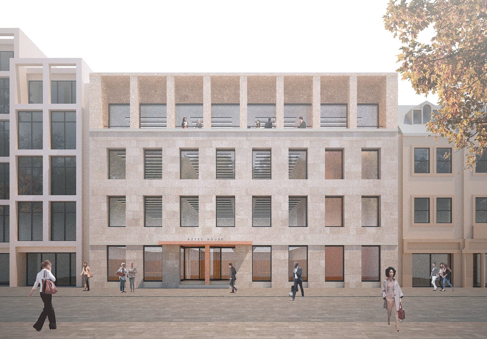 Hill Harvey-Wood - St. Hellier Aztec House refurb