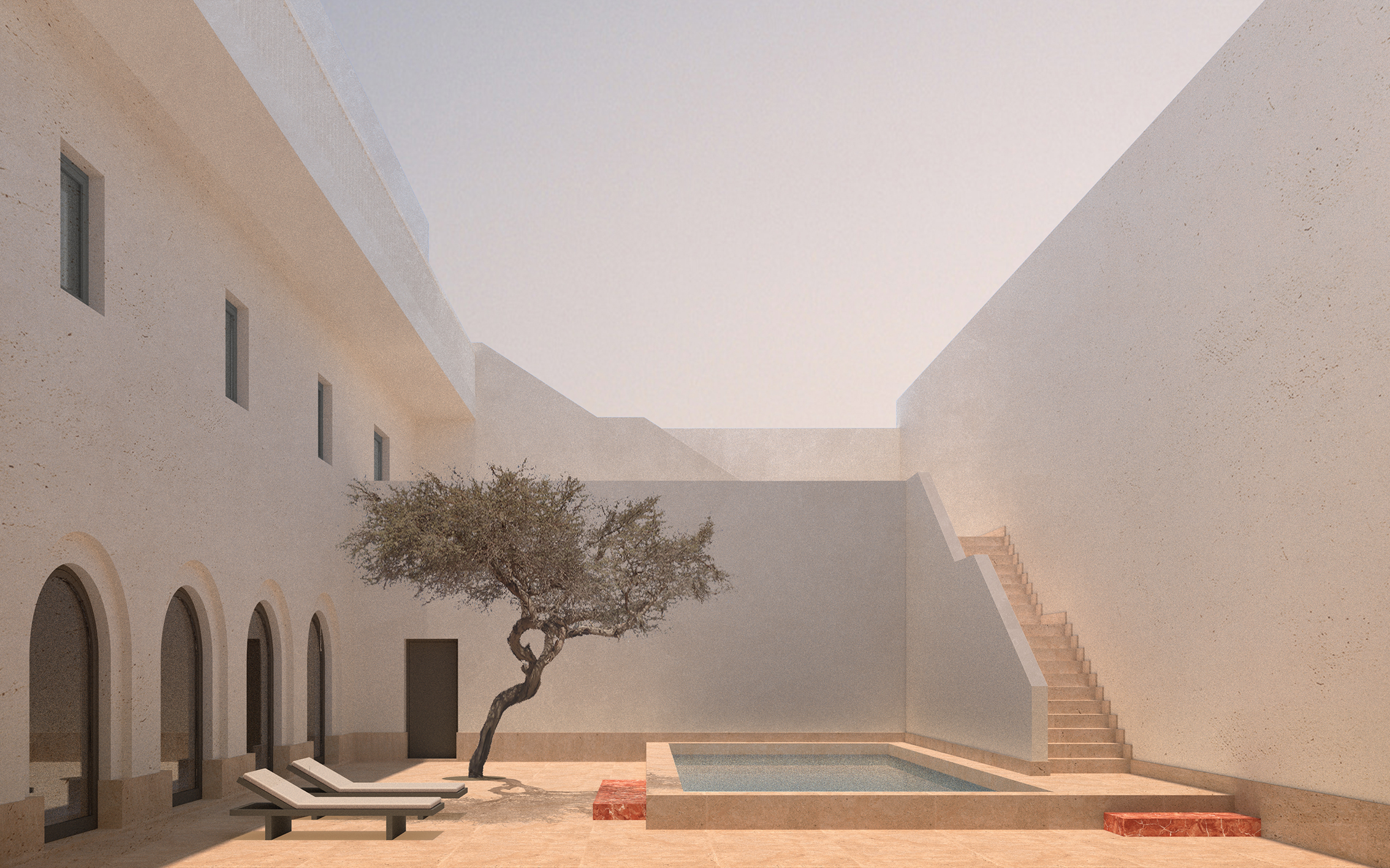 Hill Harvey-Wood -Azaiba Courtyard
