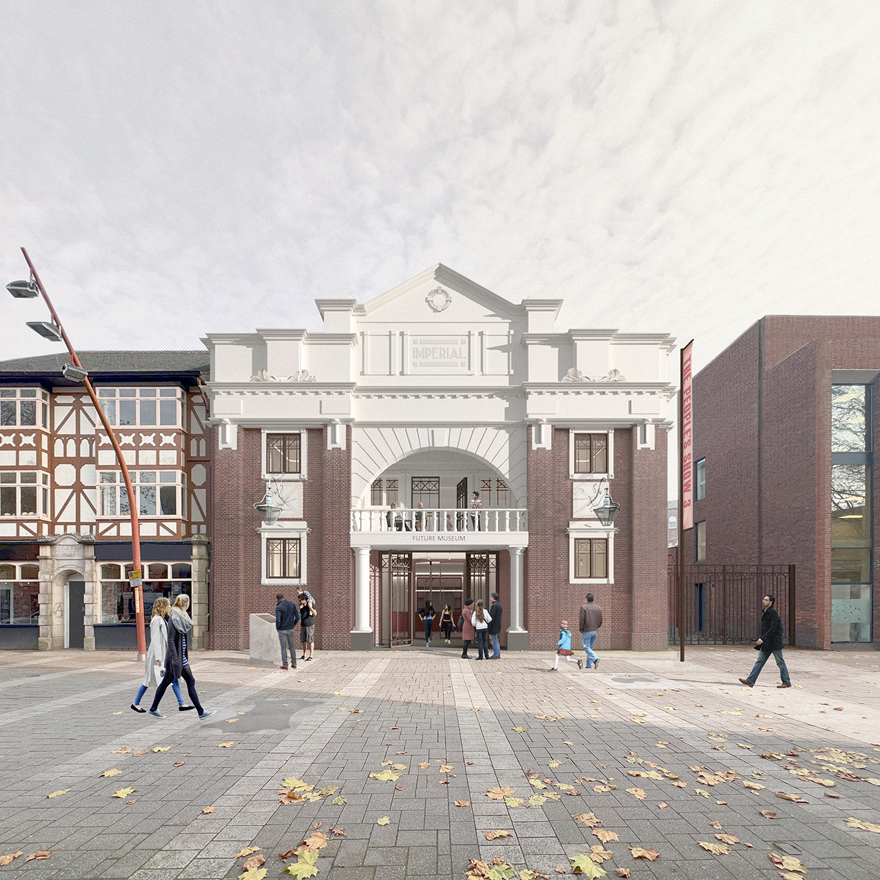 Hill Harvey-Wood - Walsall Imperial Exterior