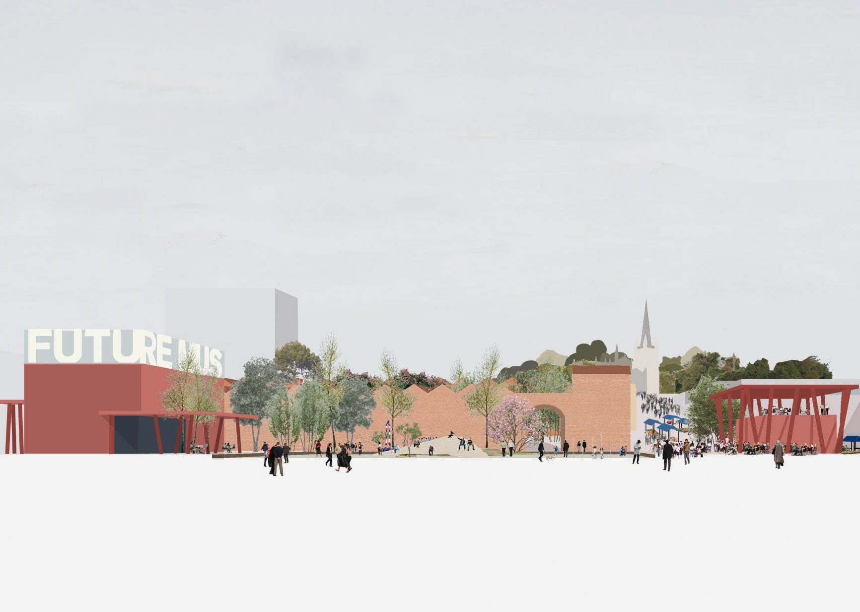 Hill Harvey-Wood - Walsall Old Square Visual
