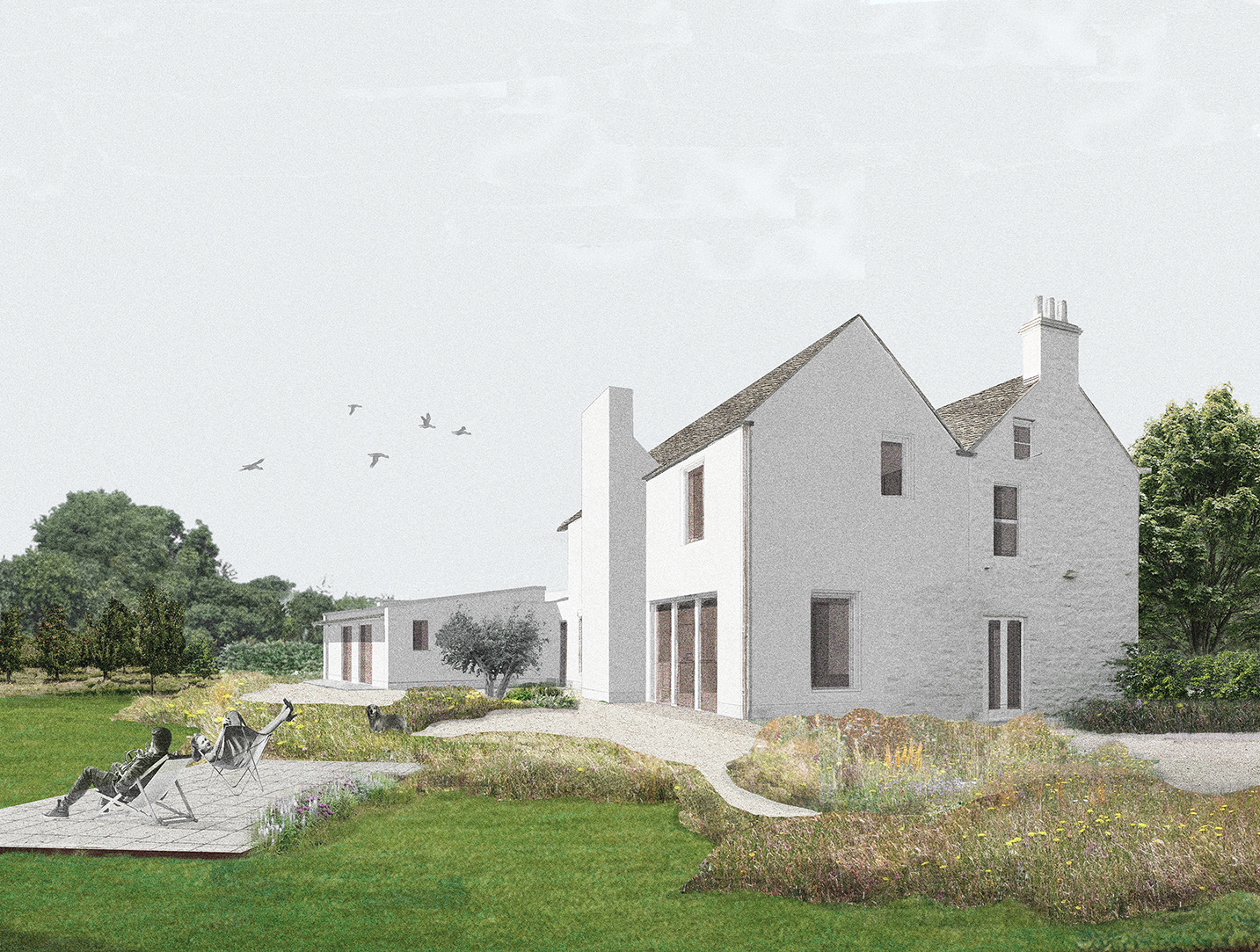 Hill Harvey-Wood - Ashleigh Grove Garden View