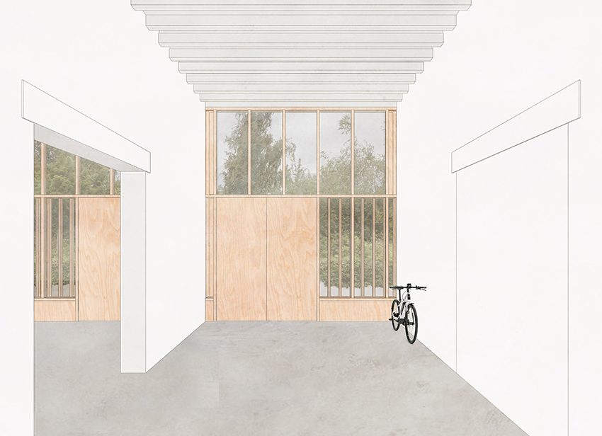 Hill Harvey-Wood - Ground Floor Studio perspective